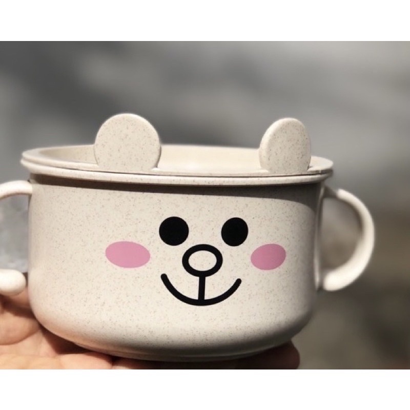 Hộp cơm chính hãng nhiều mẫu Gấu Thỏ Brown Cony Choco LINE
