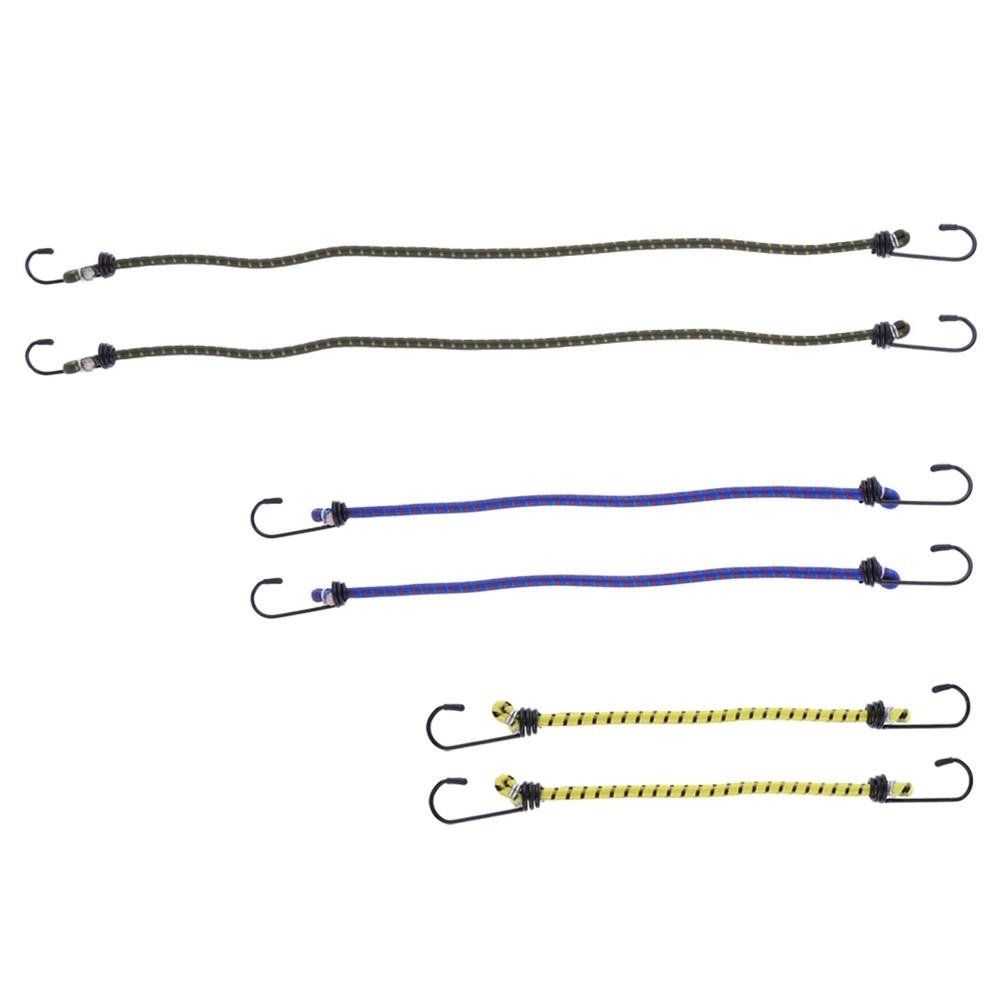 Set 6 Dây Bungee Bền Bỉ Dùng Để Buộc Hành Lý / Câu Cá / Cắm Trại