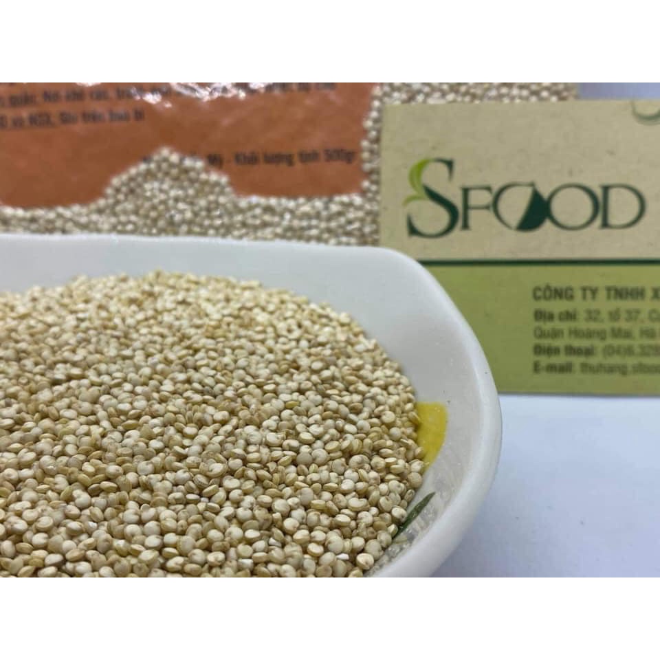 Hạt diêm mạch quinoa SFOOD 500g