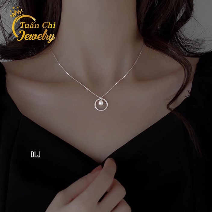 HOT HOT Dây Chuyền Nữ Mặt Ngọc Sang Trọng, Thiết Kế Trẻ Trung, Hiện Đại