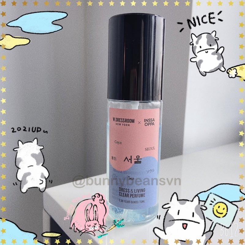 Nước hoa Wdressroom 82 SEOUL và 365 HONEYMOON FAIRY bản giới hạn 2021 ❄️Shop Bunny Beans❄️ | Thế Giới Skin Care
