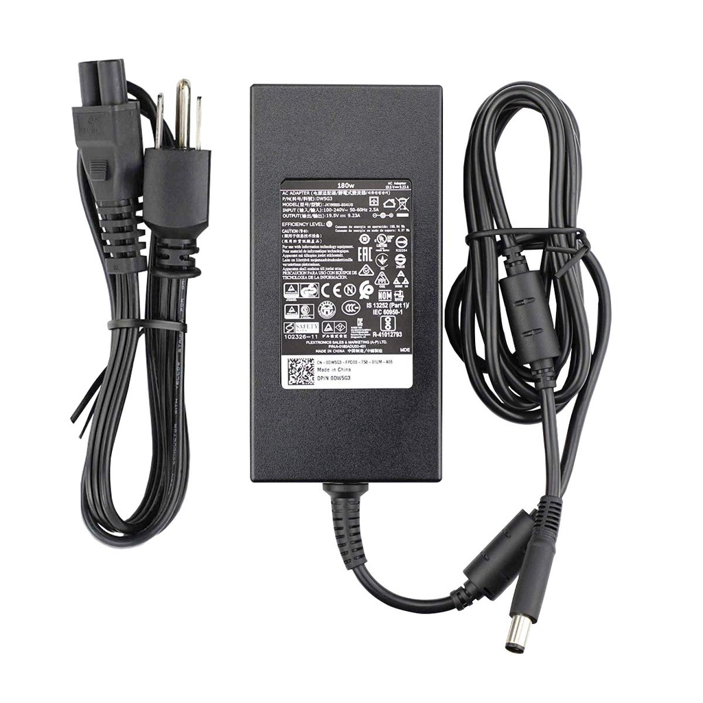 Sạc Laptop Dell chuẩn bóc máy, Sạc dell chân to / chân nhỏ  45W 65W 90W 180W