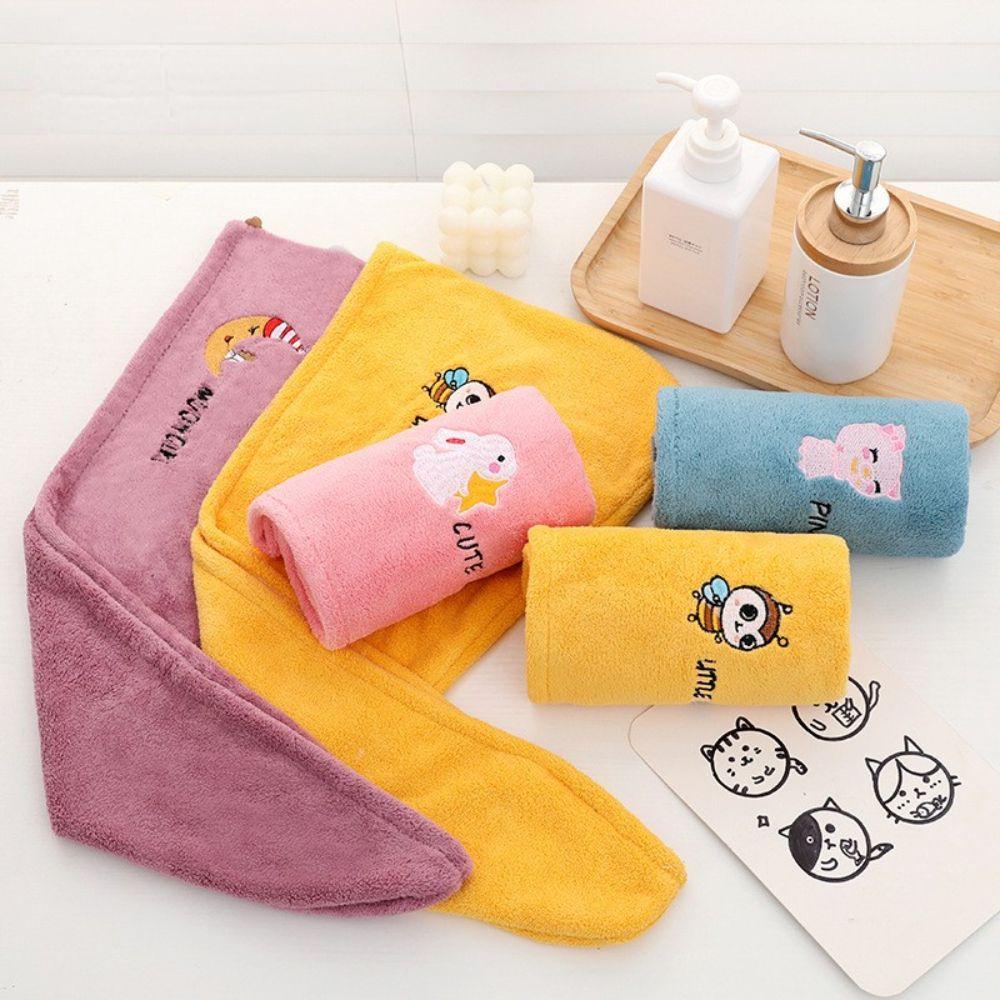 VANES1 Mũ Trùm Tóc Thấm Hút Nước Nhanh Khô Tiện Dụng Cho Nữ