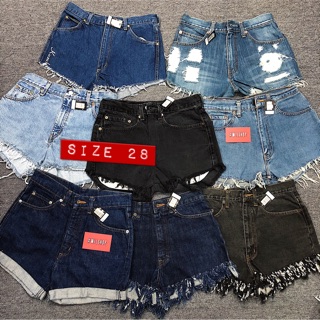 (SIZE 28 US) QUẦN SHORTS JEANS VINTAGE