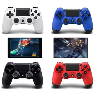 Tay Cầm Chơi Game Có Dây &Amp; Đèn Led &Amp; Kết Nối Bluetooth