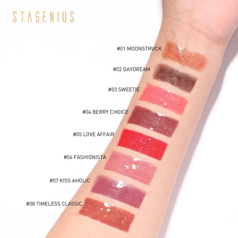 Son kem thời trang với 8 màu tùy chọn hiệu STAGENIUS 4ml | BigBuy360 - bigbuy360.vn