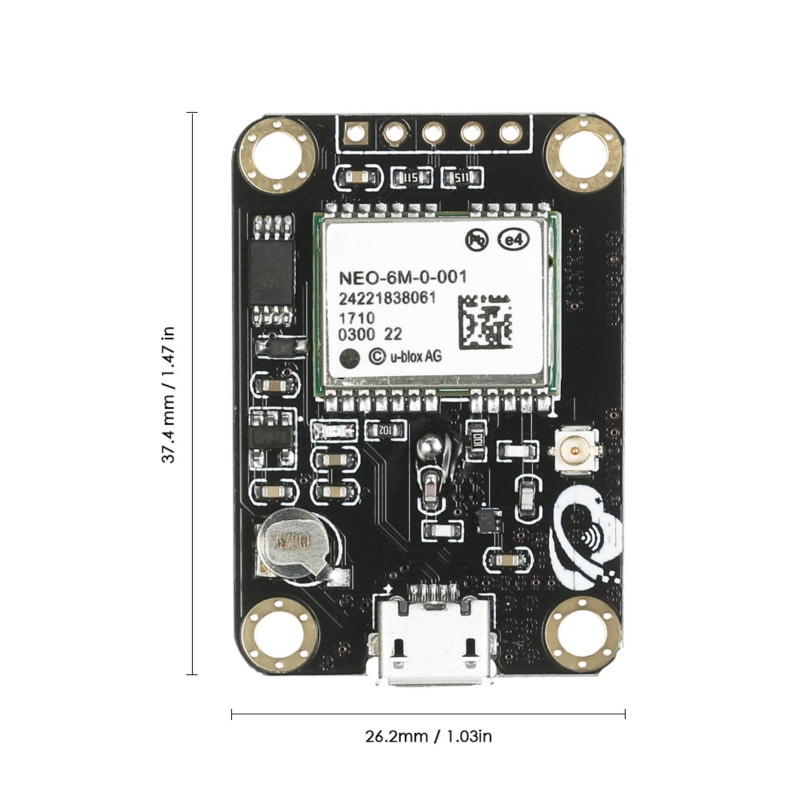 Bộ thiết bị định vị GPD Neo-6M Neo6M kèm ăng ten điều khiển từ xa chuyên dụng