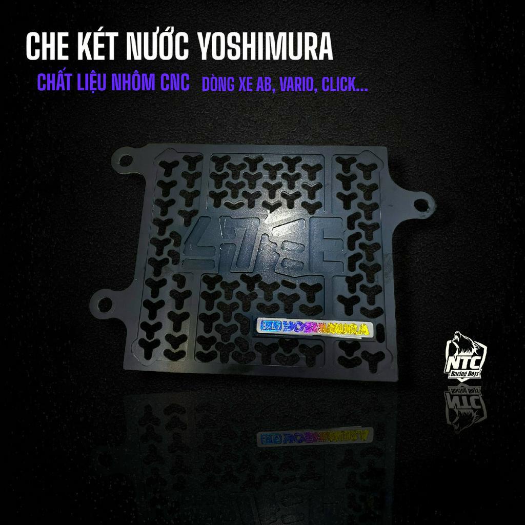 Che két nước Vario AB Click Lead mẫu Yoshimura tặng kèm đầy đủ tem titan ốc ắc dễ lắp đặt QU17