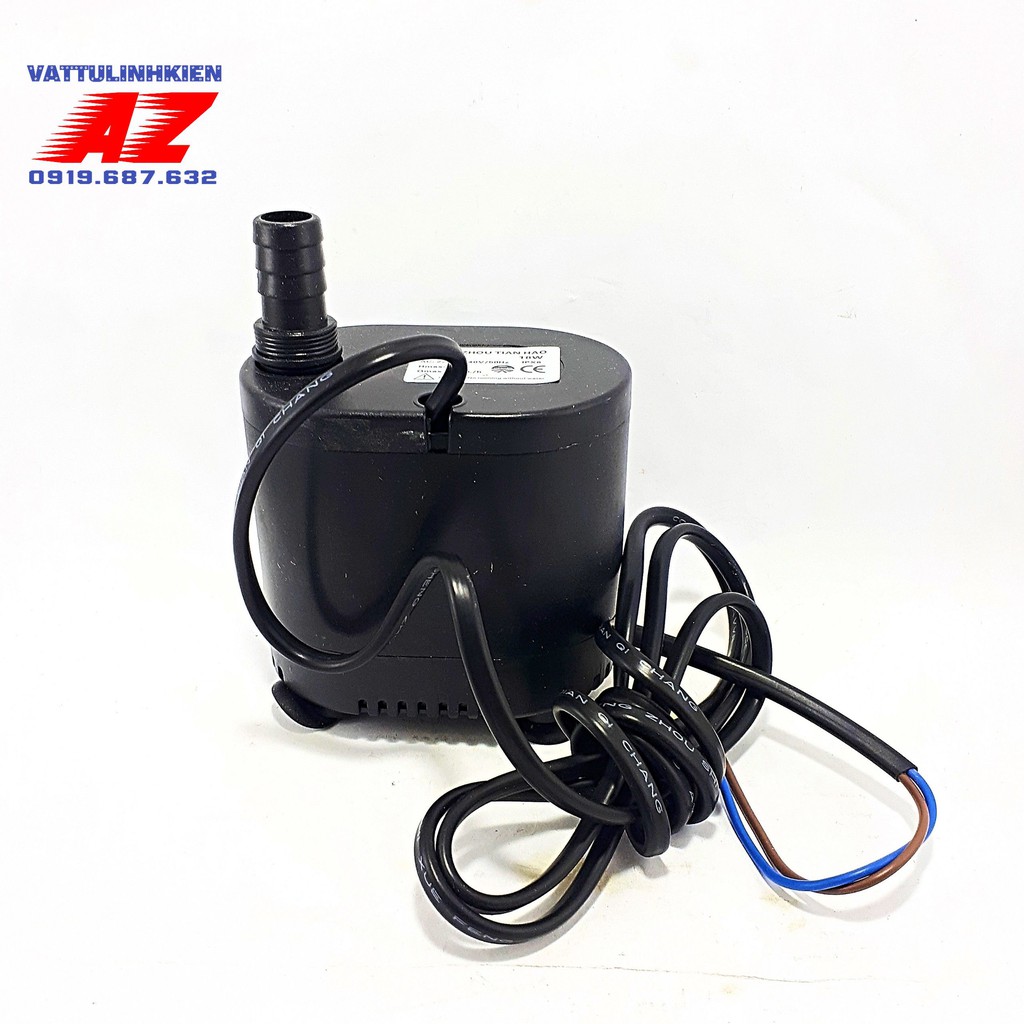 Bơm chìm mini hút đáy DYH18 - 220V/18W-1000L dùng cho quạt hơi nước,bể cá, tưới cây