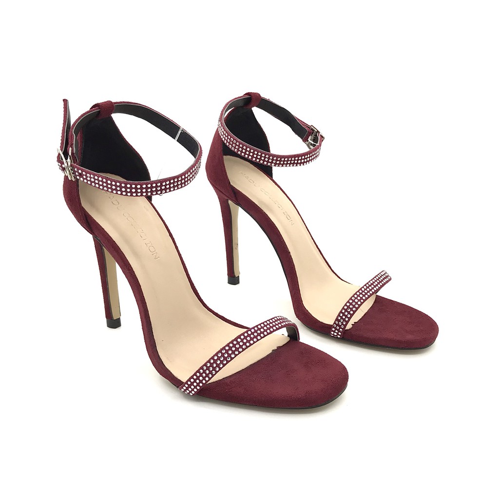 [Mã LTP50 giảm 50000 đơn 150000] Sandal đính đá dây mảnh HADU G937
