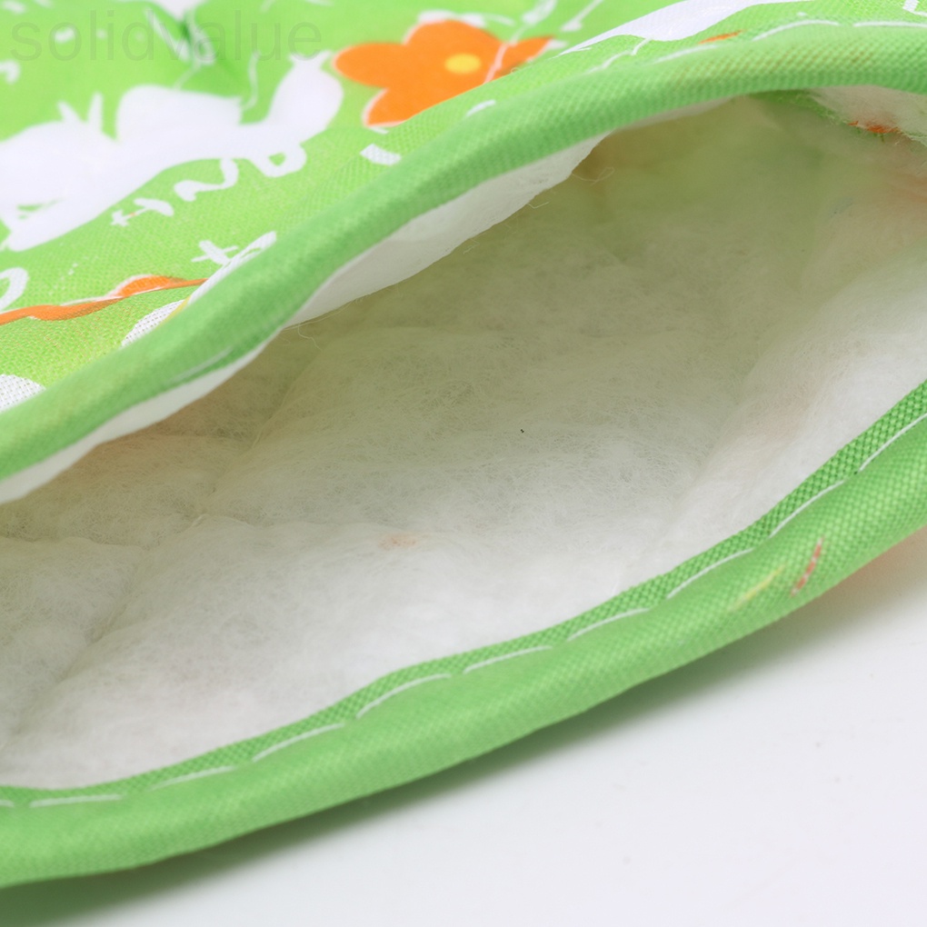 1 Găng Tay Chịu Nhiệt Chống Trượt Họa Tiết Ngẫu Nhiên Cho Nhà Bếp