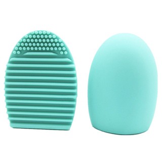 Trứng silicon vệ sinh cọ trang điểm