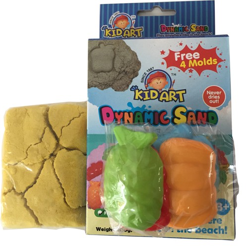 Cát Nặn Kid Art 200g (Màu Vàng)