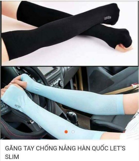 Gang tay chống nắng xỏ ngón , ống tay chống nắng