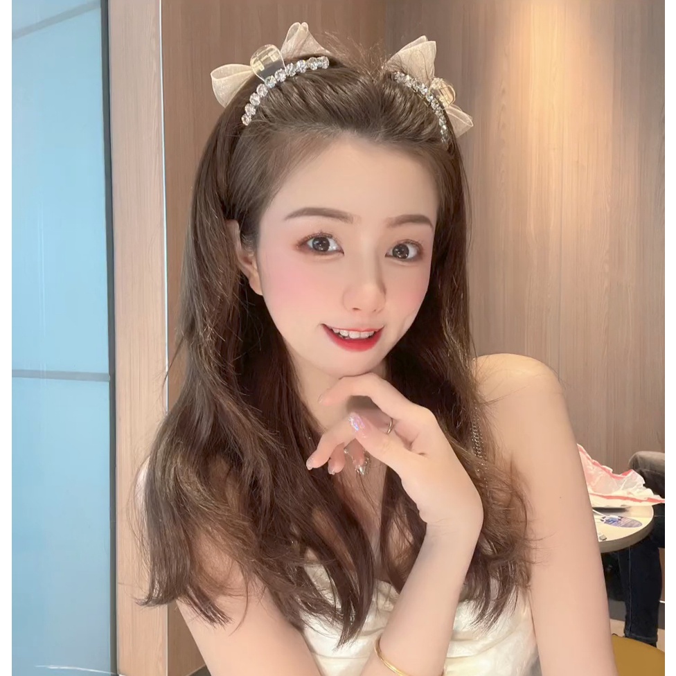 Kẹp Tóc Hình Nơ Hai Mặt Lưới Cá Mập Thời Trang Hàn Quốc Dành Cho Nữ 2022