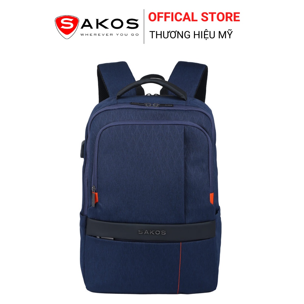 Balo Laptop Du Lịch Thời Trang Cao Cấp SAKOS CARBON 15.6 Inch (15.6&quot;)