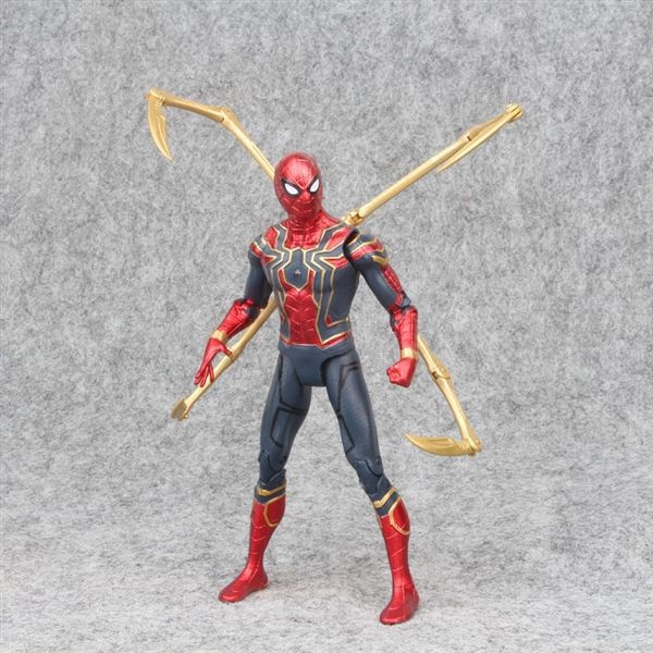 MH13 - Mô hình Iron Spider Man Avengers Kèm Giá Đỡ Mô Hình Cao 17cm - Mô Hình Marvel