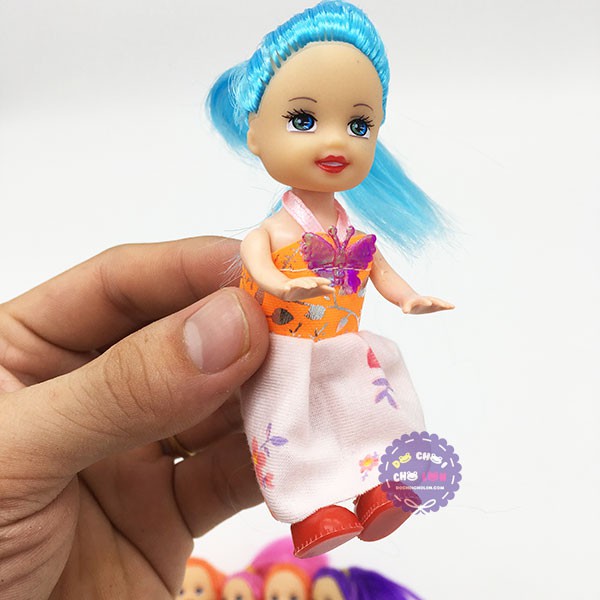 Đồ chơi 6 bé búp bê baby bằng nhựa - Đồ chơi búp bê cho bé gái