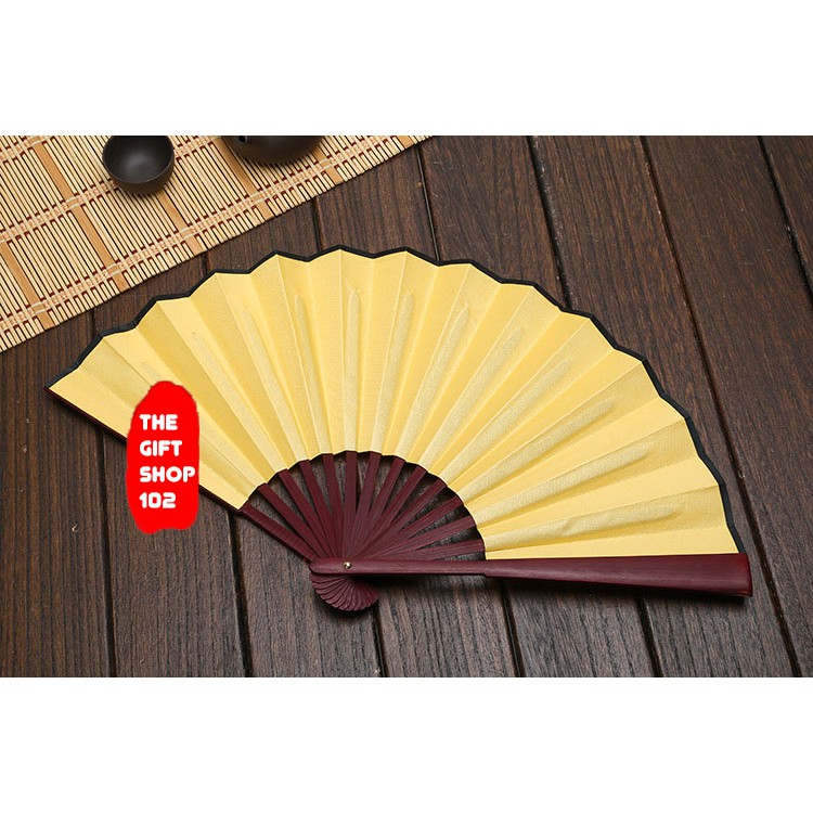 Quạt Giấy Lụa Cao Cấp