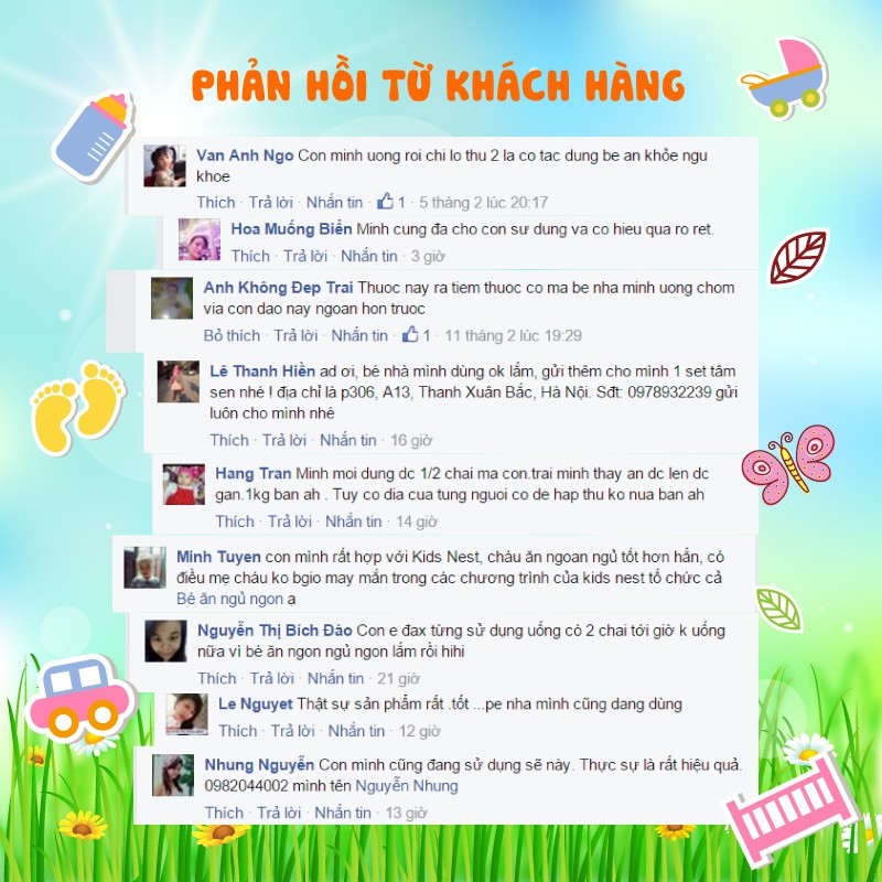 Yến sào KidNest Tâm Sen - Giúp Bé ăn ngủ ngon