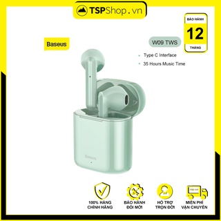 Tai nghe Baseus loại nhét tai không dây bluetooth 5.0 W09 TWS