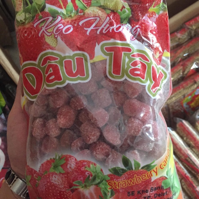 Kẹo ômai dâu Tây và dâu tằm 250g