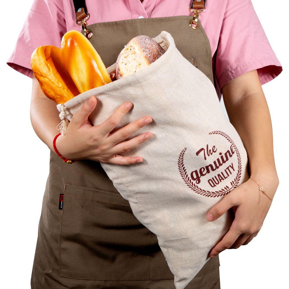 Túi Vải Lanh Đựng Bánh Mì Baguette