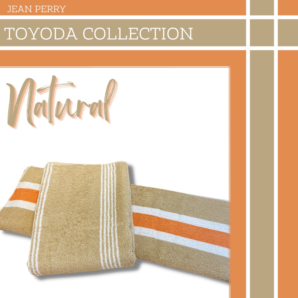 Khăn Tay Cotton Jean Perry Toyoda Stripe 33x80cm