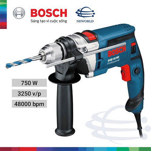 Máy khoan động lực Bosch GSB 16 RE Professional (bản cải tiến)