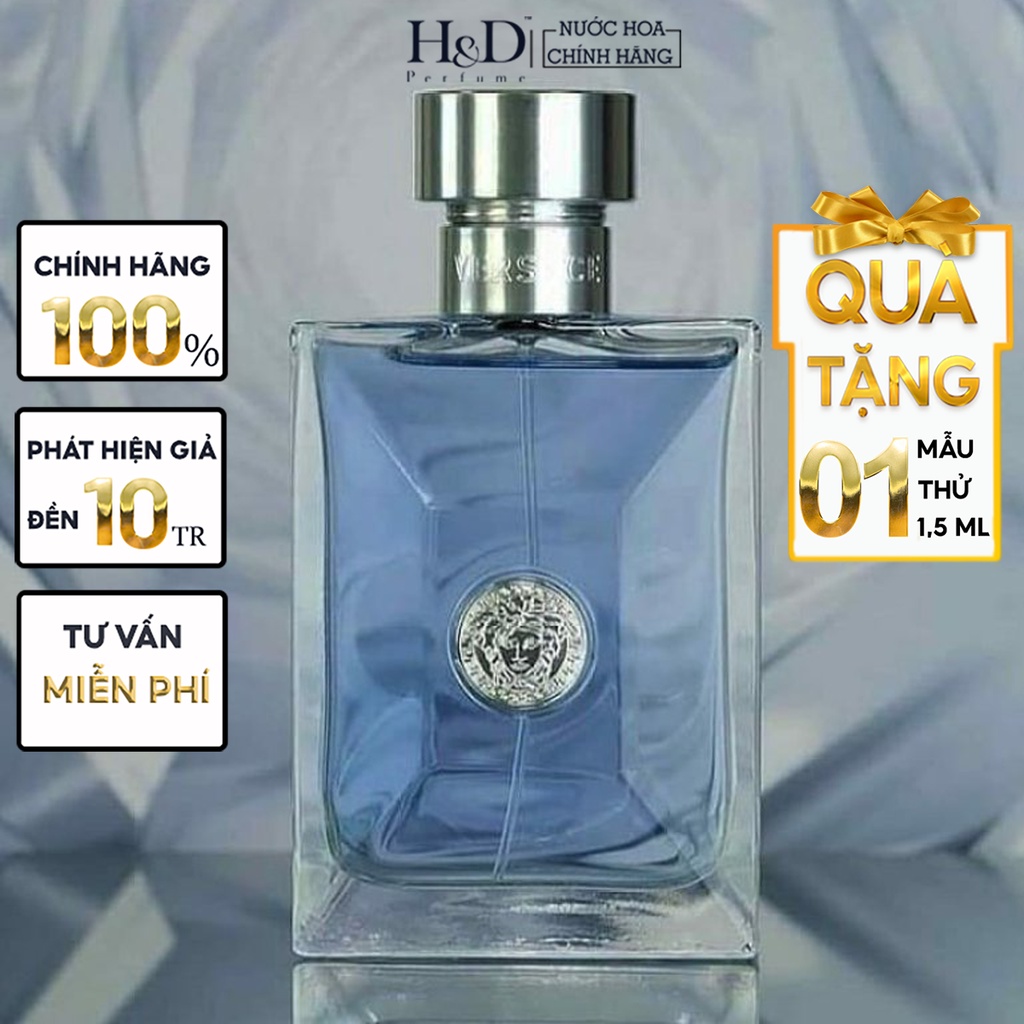 Nước hoa nam Versace Pour Homme EDT Nam Tính Tươi Mát 5ml/ 10ml/ 20ml thơm lâu HD Perfume