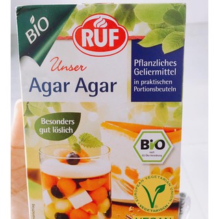 Agar Rau Câu Hữu Cơ- Thạch Agar bio organic RUF gói 15g