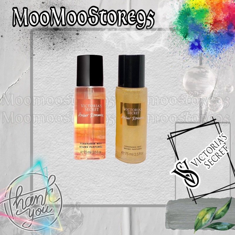 Xịt Thơm Body 𝗔𝗠𝗕𝗘𝗥 𝗥𝗢𝗠𝗔𝗡𝗖𝗘 𝗩𝗜𝗖𝗧𝗢𝗥𝗜𝗔'𝗦 𝗦𝗘𝗖𝗥𝗘𝗧 ( Có Nhũ/Không Nhũ ) 75ml..❤️MOOMOO❤️