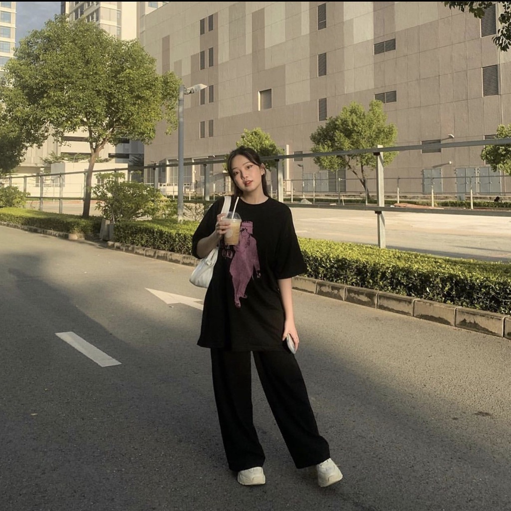 Áo Thun Đen Unisex NEVER AGAIN 100% Cotton | BigBuy360 - bigbuy360.vn