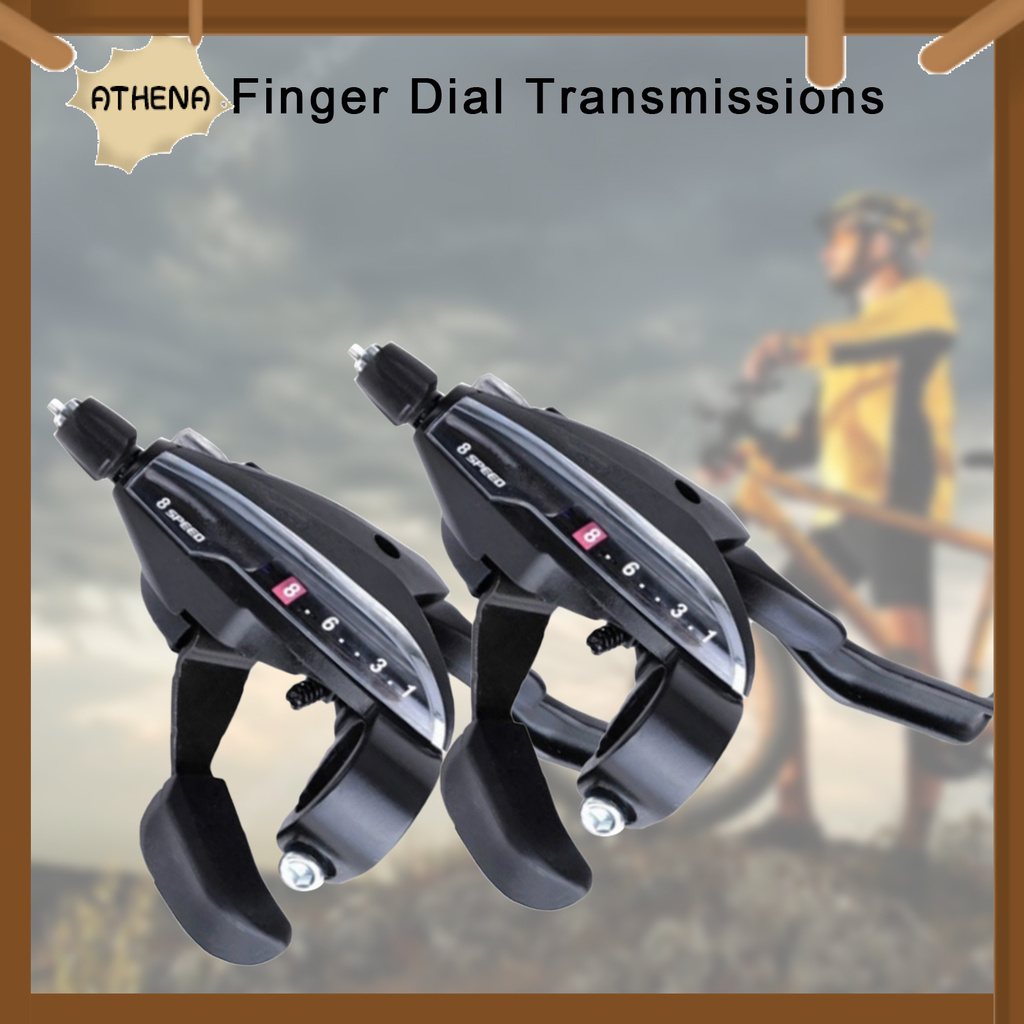 Tay Thắng Trái / Phải EF65 Bằng Hợp Kim Nhôm Kích Hoạt Tốc Độ 3 / 7 / 8 / 9 Cho Xe Đạp Leo Núi