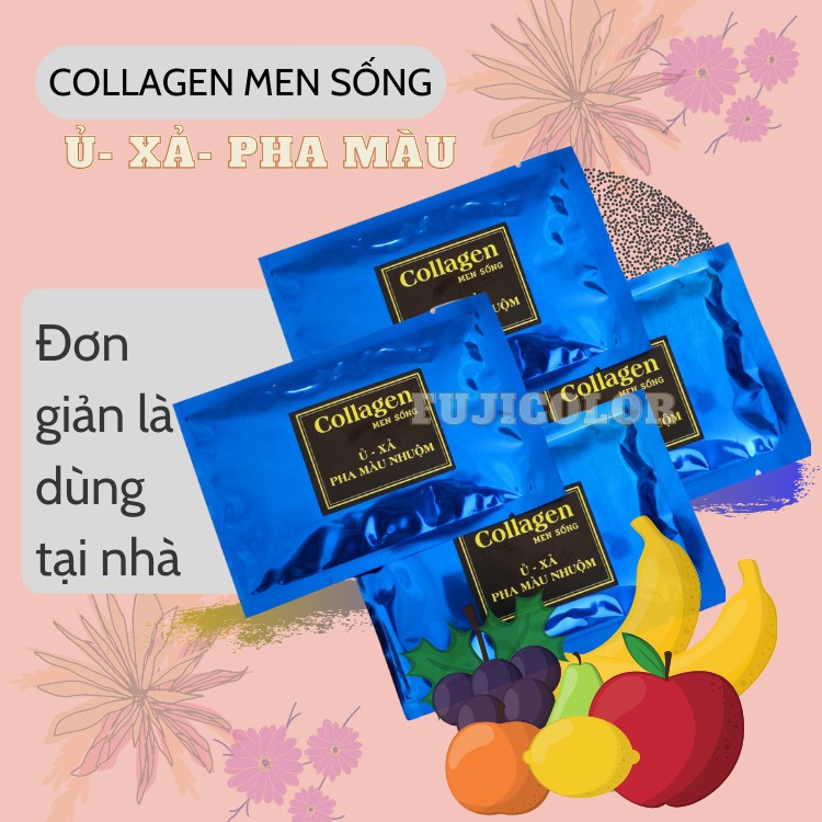 Kem ủ - Xả Collagen men sống mềm mượt 15ml