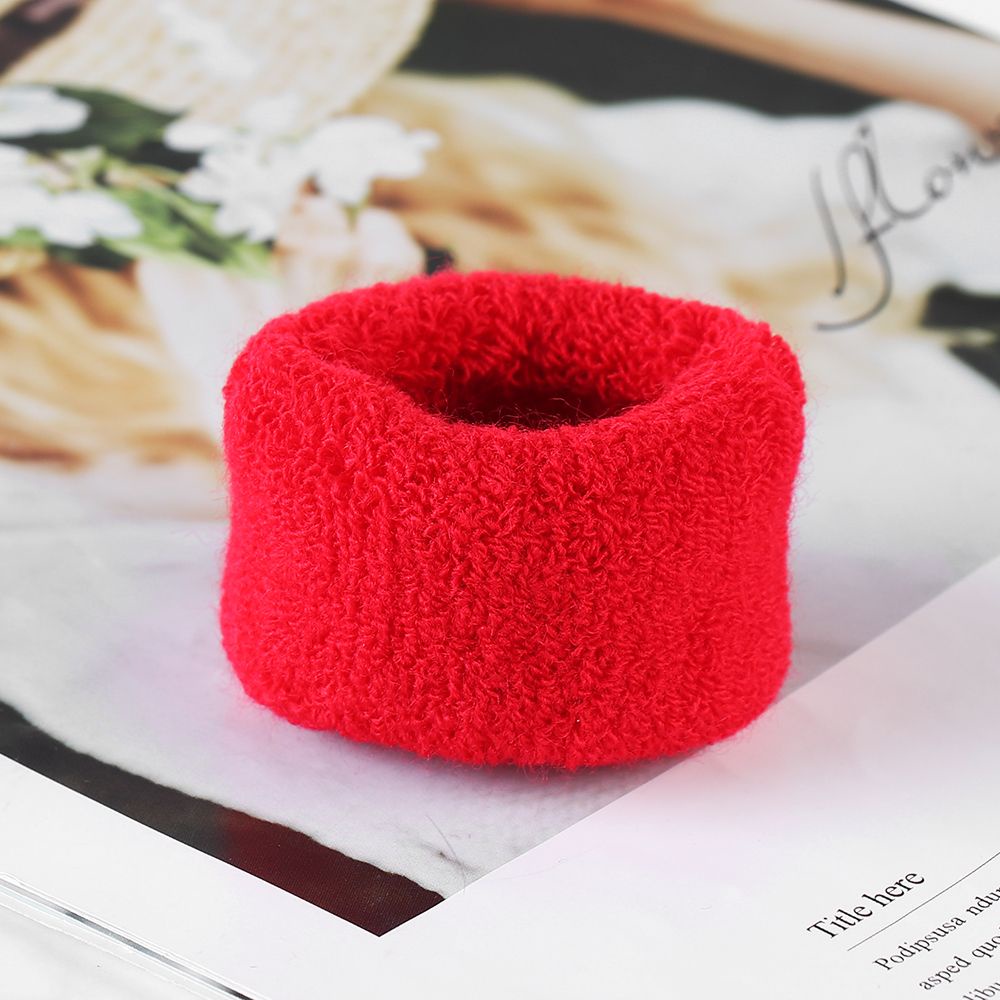 UPSTOP Dây buộc tóc cao su mềm bản rộng co giãn nhiều màu thời trang cho nữ