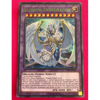 Bài Yugioh - Rainbow Overdragon (Ultra Rare)