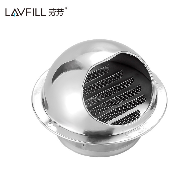 Nắp che đường ống thoát khí inox 304 LAVFILL LFPH-09-304/13