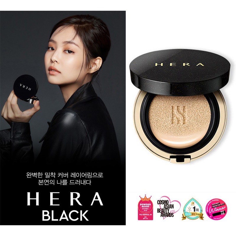 PHẤN NƯỚC HERA BLACK CUSHION KÈM LÕI PHỤ | BigBuy360 - bigbuy360.vn