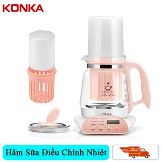 Máy Hâm Sữa Điều Chỉnh Nhiệt KONKA Cao Cấp, Máy Hâm Nước Pha Sữa Giữ Nhiệt Dung Tích 1,2L - Bảo Hành 12 Tháng