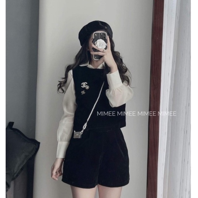 Set nhung 3 chi tiết Perci Set mimee