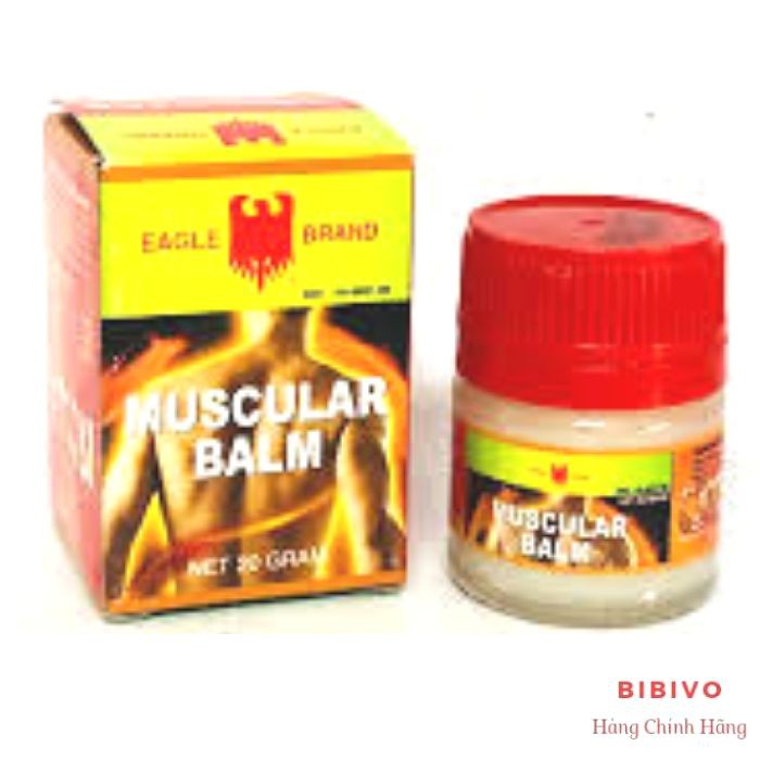 Dầu cù là con ó đỏ Muscular balm 20G - Cao xoa Con Ó Muscular Balm