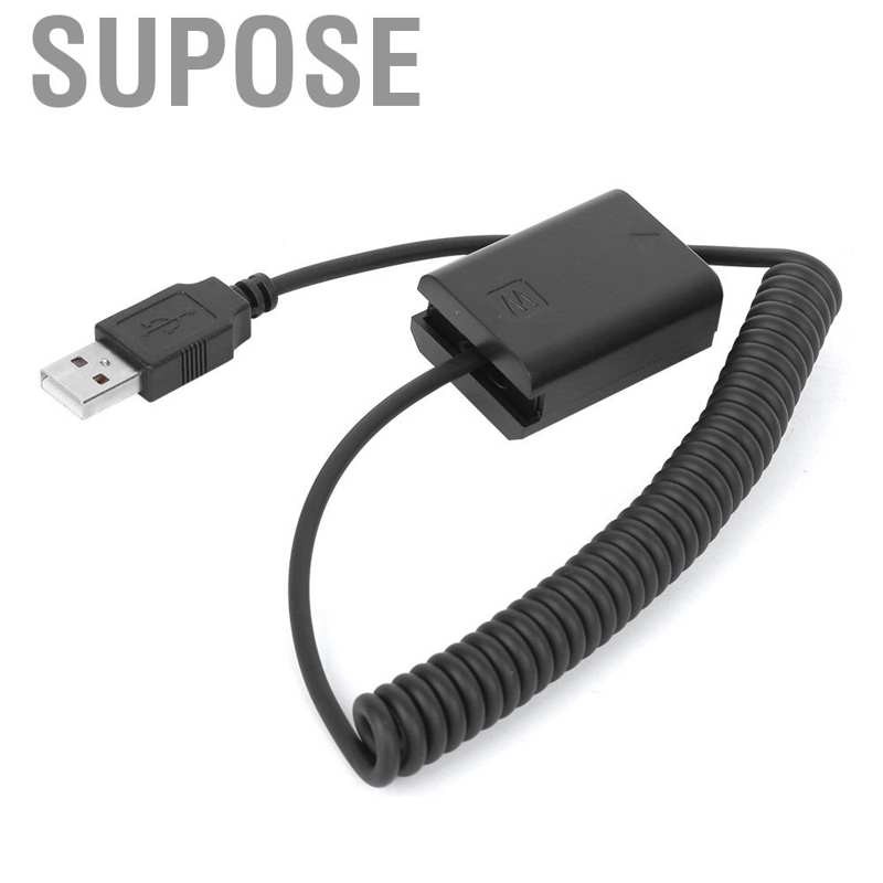 Supose Portable dummy battery with full decoding DC coupler adapter USB port External Battery spring wire for Sony A7 A3000 A6300 RX10 NEX5 NEX7