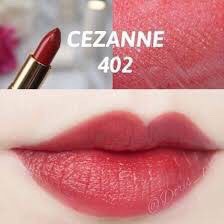 Son thỏi Cezanne Nhật Bản Đỏ cam 501, 407, 504, 105, 402