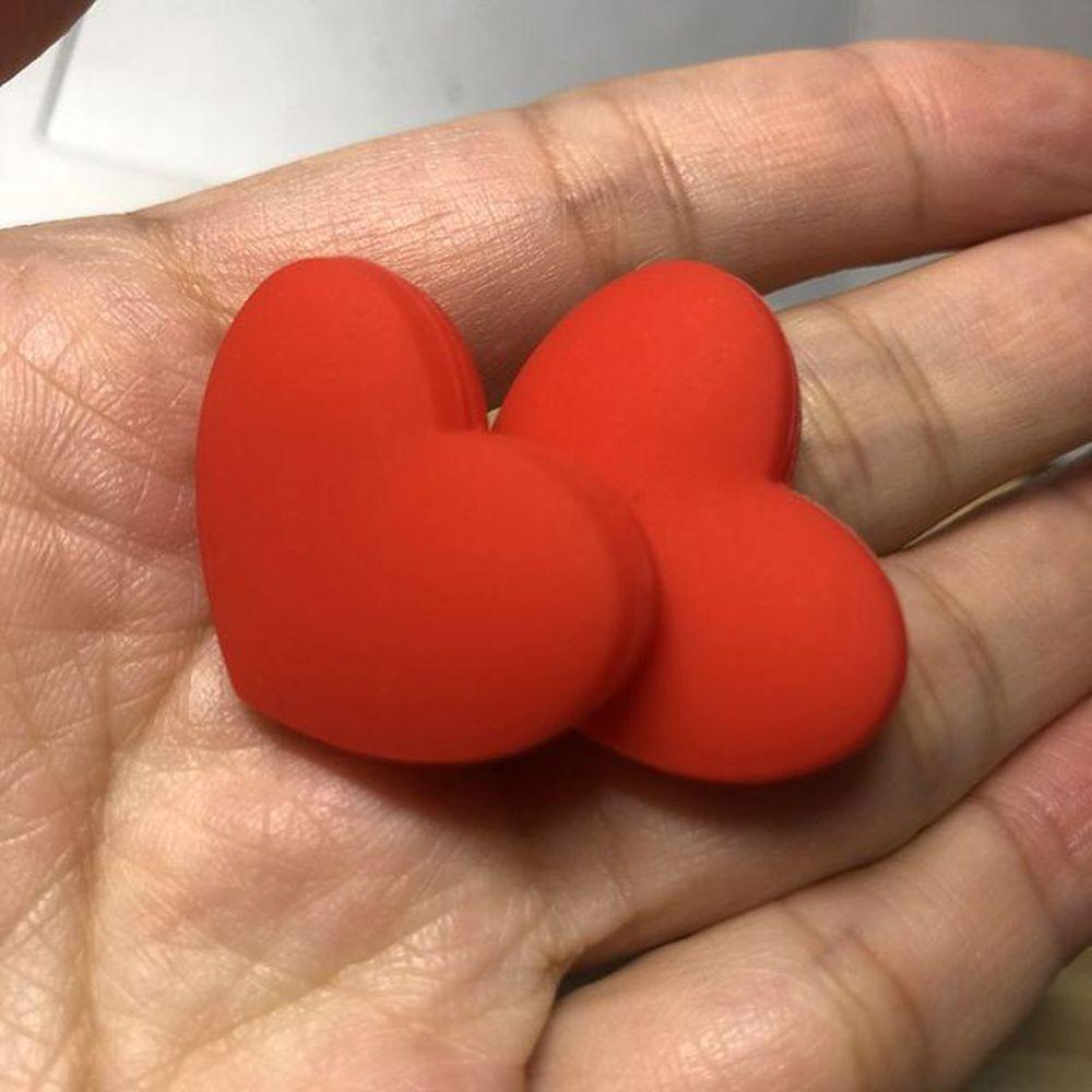 Lloyd Phụ Kiện Giảm Xóc Bằng Silicon Hình Trái Tim Màu Đỏ / Hồng Cho Vợt Tennis Pro Staff Racquet