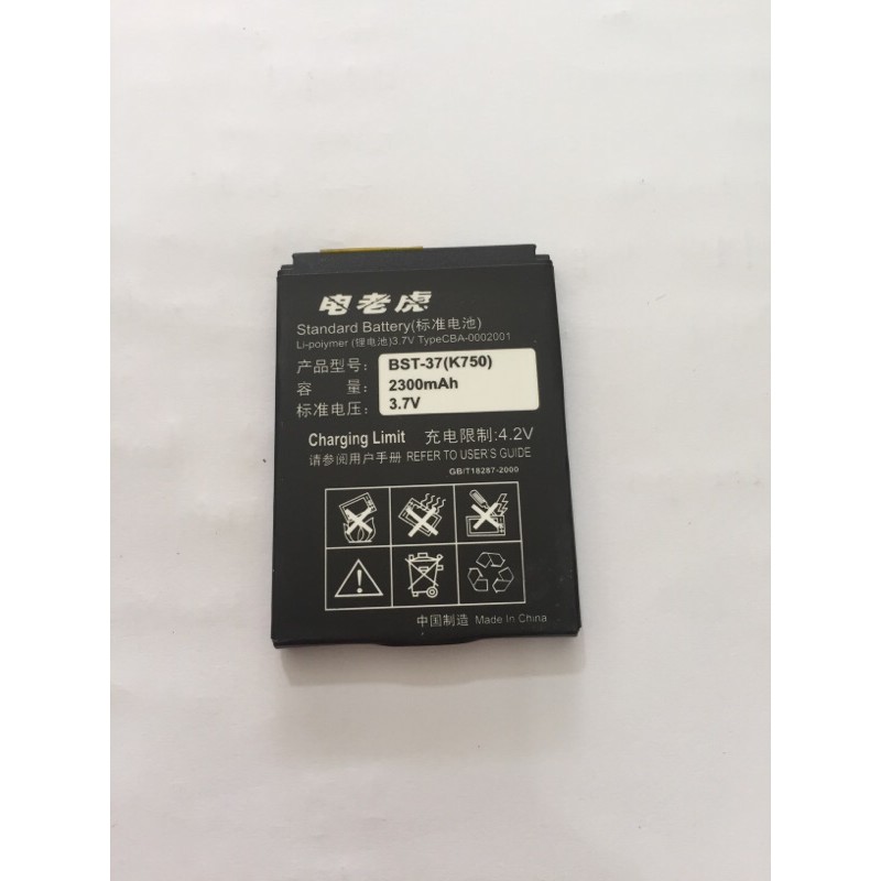 Pin điện thoại Sony K750-BST37 dlc hộp sắt