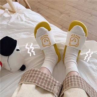 Dép gấu Nice Day ulzzang