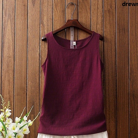 Áo Thun Cotton Lanh Mỏng Rộng Thời Trang Mùa Hè Dành Cho Nữ | BigBuy360 - bigbuy360.vn