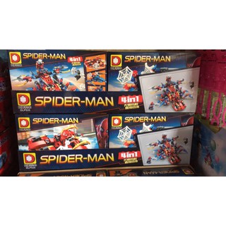 Set 8 hộp Lego Spider man