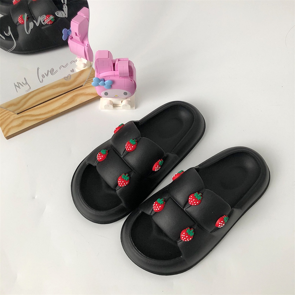 Dép Lê Nữ Bánh Mì CHAO Quai Ngang ✨Cao Cấp✨, Dép Bánh Mỳ Đế Đúc EVA Quai Ngang Tặng Kèm Stiker Đính Sẵn [LUCKY SHOES VN]